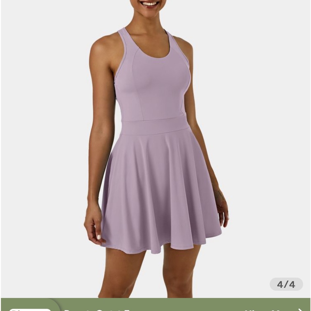 Halara dress purple